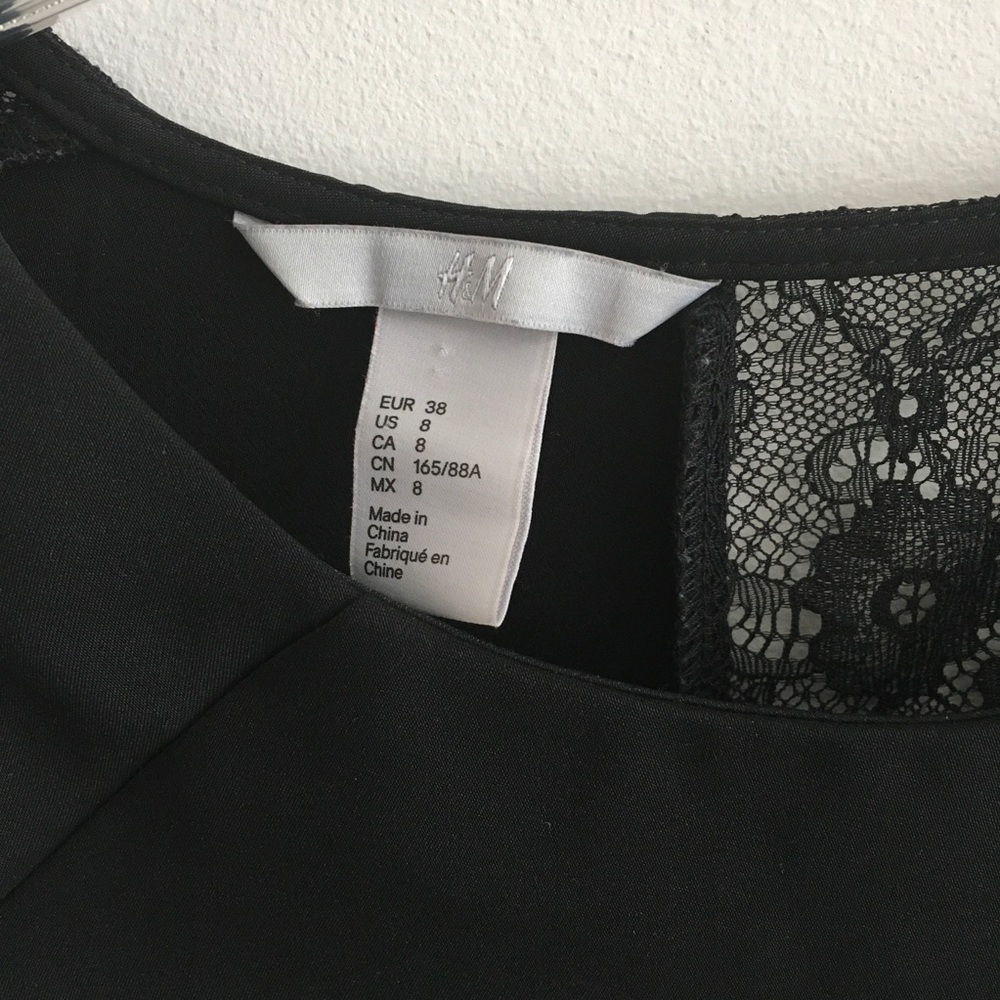 H&M Lace Inset Shift Dress - Picture 6 of 7